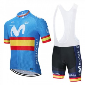 Tenue best sale cycliste movistar